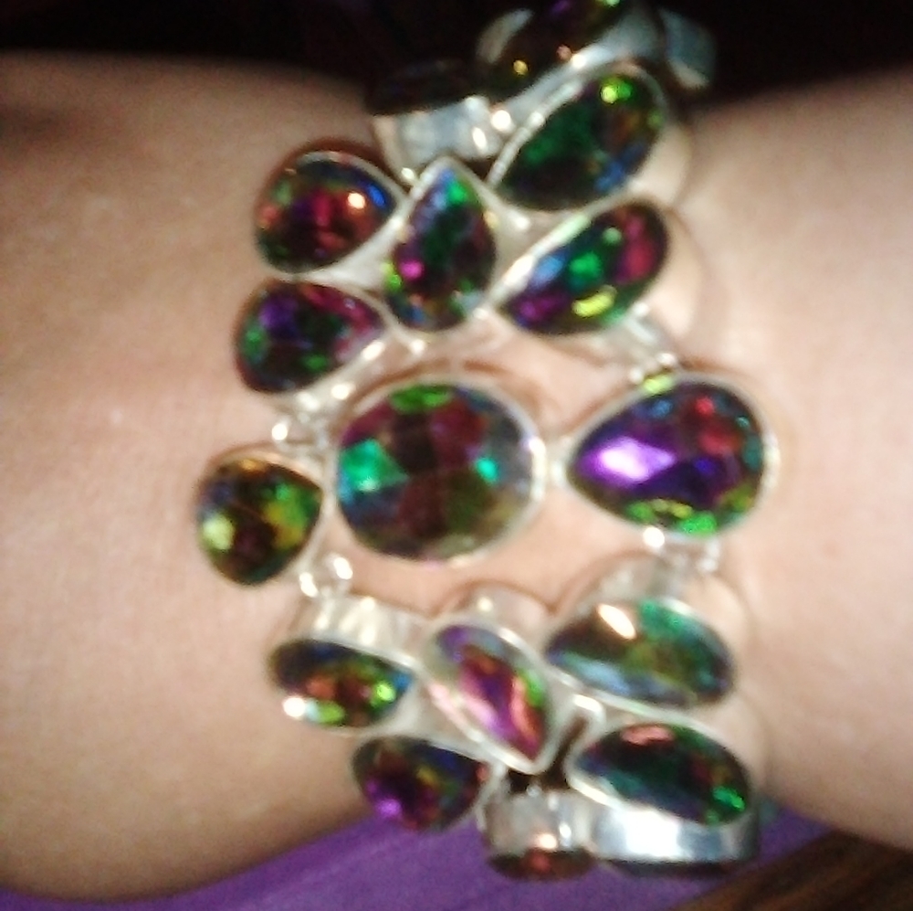 RAINBOW 🌈 MYSTIC TOPAZ BRACELET